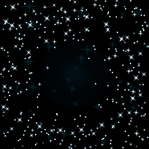free vector Starry background vector